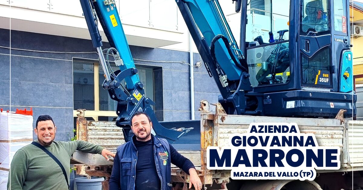 Consegna effettuata presso Azienda Agricola Marrone Giovanna di Mazara del Vallo