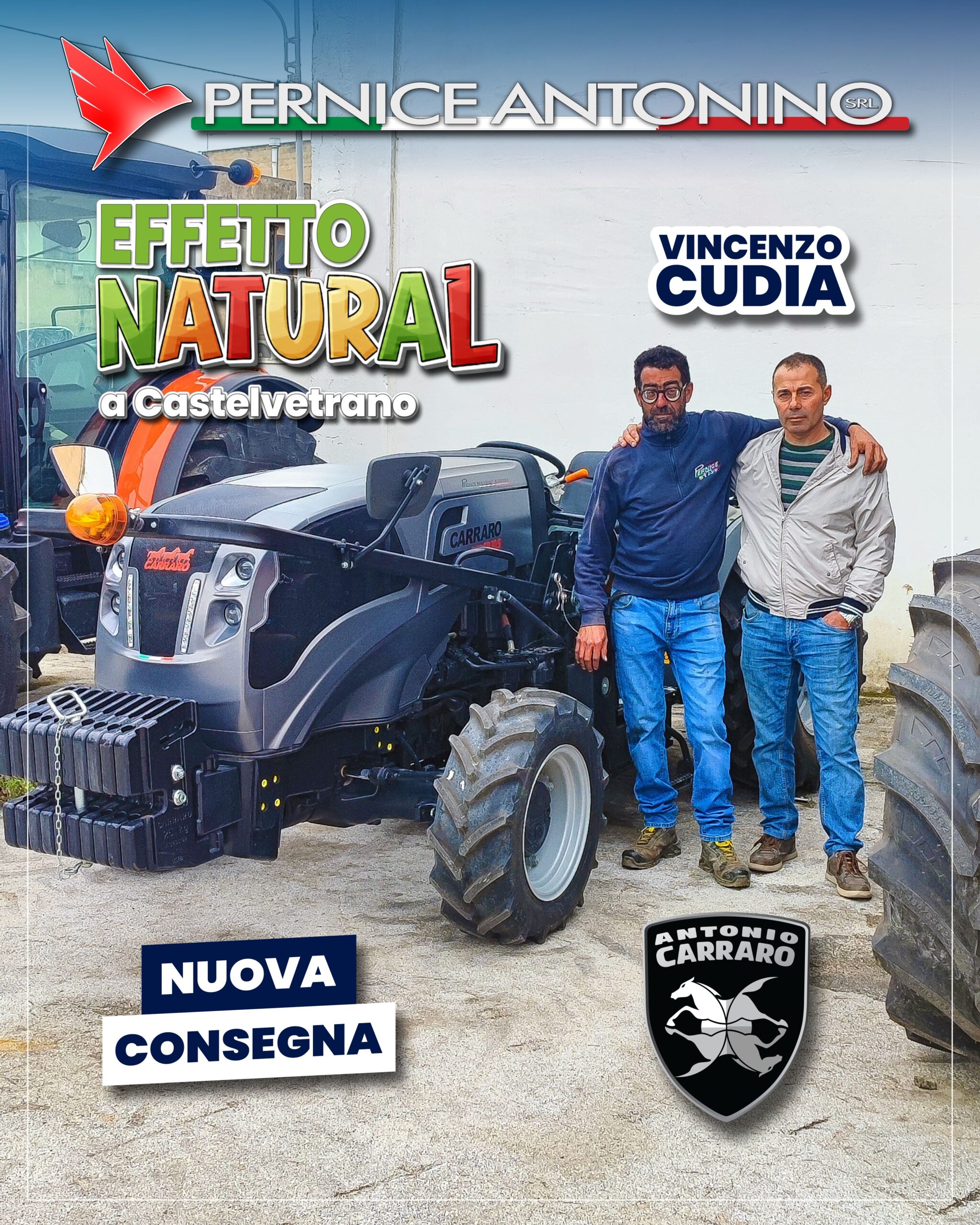 Consegna effettuata presso a Vincenzo Cudia di Castelvetrano
